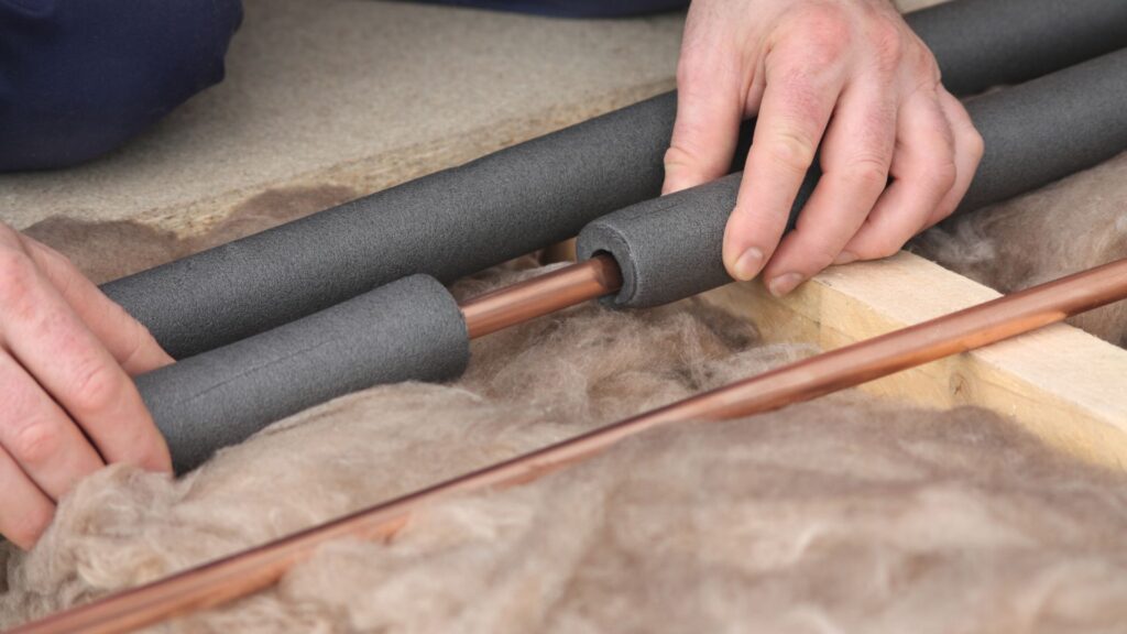 copper pipe weather maintenance